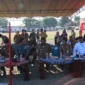 Bupati Sumenep Achmad Fauzi saat menghadiri pembukaan turnamen kasti Dandim Cup 2023 (salamnews.id/istimewa)