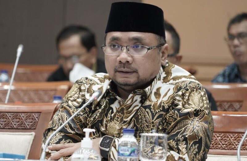 Menteri Agama Yaqut Cholil Qoumas (salamnews.id/istimewa)