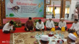 Bupati Achmad Fauzi Wongsojudo melakukan silaturrahim dengan para ulama, kiai, dan tokoh masyarakat di wilayah itu (salamnews.id/istimewa)