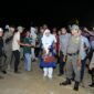 Wakil Bupati Sumenep Ny Hj Dewi Khalifah saat membuka Festival Layangan LED di Pantai Lombang (salamnews.id/istimewa)