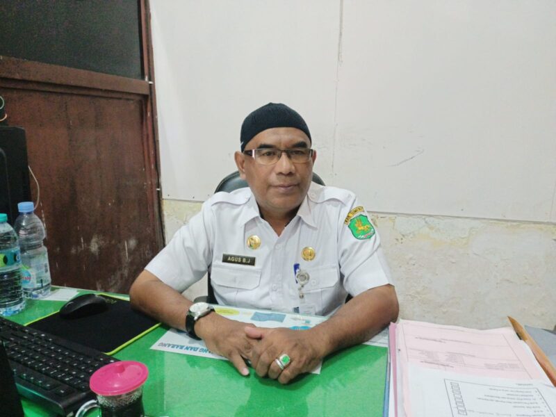 Kabib Pemberdayaan Sosial Dinsos P3A Sumenep, Agus Boedyanto (salamnews.id/istimewa)