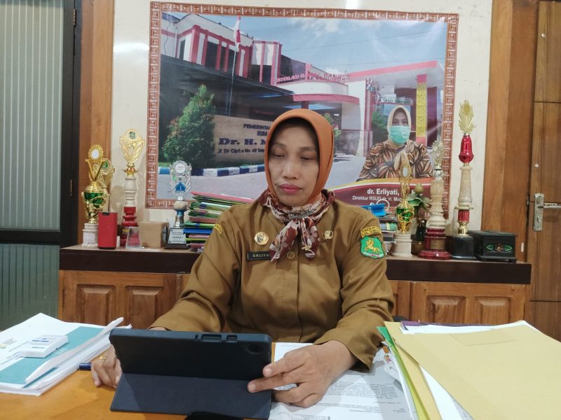 Direktur Utama RSUD dr H Moh Anwar Sumenep, dr Erliyati (salamnews.id/istimewa)