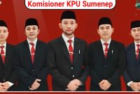 ajaran Komisioner KPU Sumenep. (salamnews.id/istimewa)