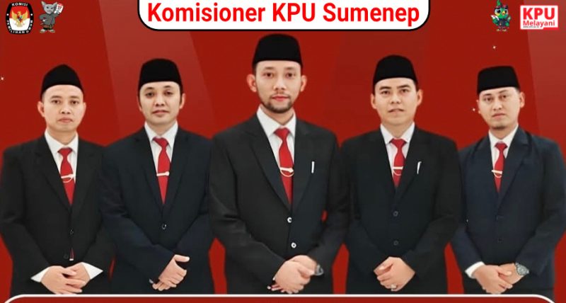 ajaran Komisioner KPU Sumenep. (salamnews.id/istimewa)