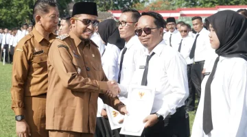 Bupati Fauzi Resmikan Penyerahan 5.252 SK PPPK Paruh Waktu, Wujudkan Transformasi Birokrasi di Sumenep