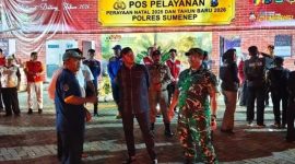 Pastikan Nataru Aman, Bupati Sumenep Tinjau Pos Pelayanan Bersama Terminal Arya Wiraraja