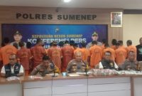 Polres Sumenep Gelar Konferensi Pers Akhir Tahun 2025, Tegaskan Komitmen Transparansi dan Kamtibmas Kondusif