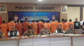 Polres Sumenep Gelar Konferensi Pers Akhir Tahun 2025, Tegaskan Komitmen Transparansi dan Kamtibmas Kondusif