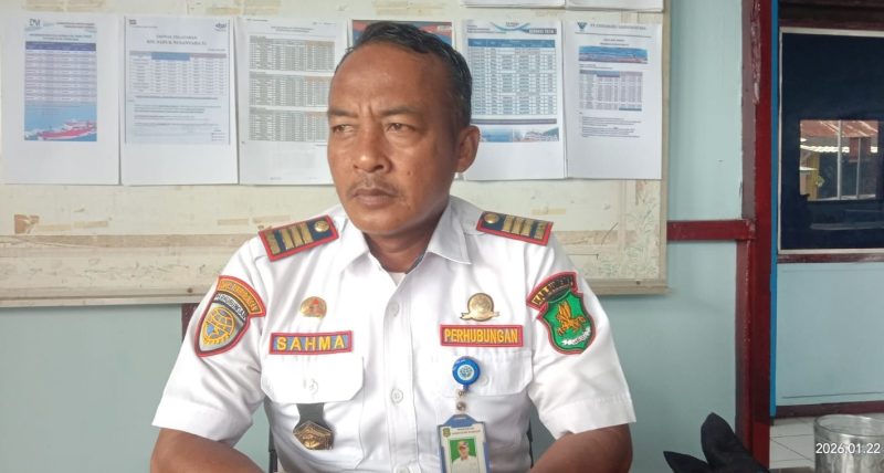 Kepala UPTD Pelabuhan Kalianget, Sahma, SE,