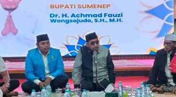 Bupati Achmad Fauzi Wongsojudo Minta KNPI Sumenep Aktif Beri Gagasan untuk Kemajuan Daerah