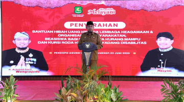 Pemkab Sumenep Salurkan Hibah Rp5,8 Miliar, Beasiswa Mahasiswa dan Kursi Roda untuk Warga Disabilitas