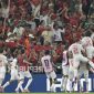 Maroko merayakan kemenangan atas tim kuat belanda