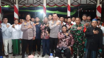 Kapolresta Sumenep Sambung Roso Bersama 11 Kades, Bahas Kamtibmas di Rubaru