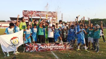 Pasongsongan Juara AF Sport U-17, Taklukkan Kecamatan Kota Sumenep 4-1 di Partai Final